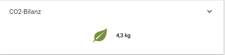 Wie viel CO2 wurde eingespart?